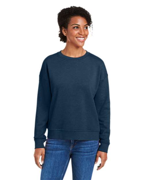 Women's Garment-Dyed Crewneck Sweatshirt