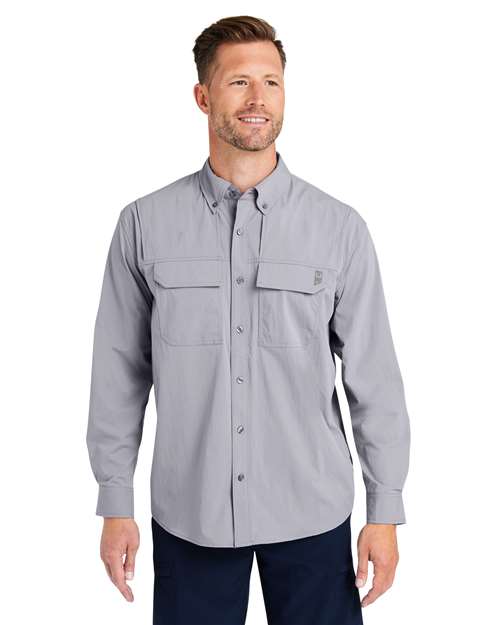 HUK Men's Creekbed Pocket Fishing Shirt