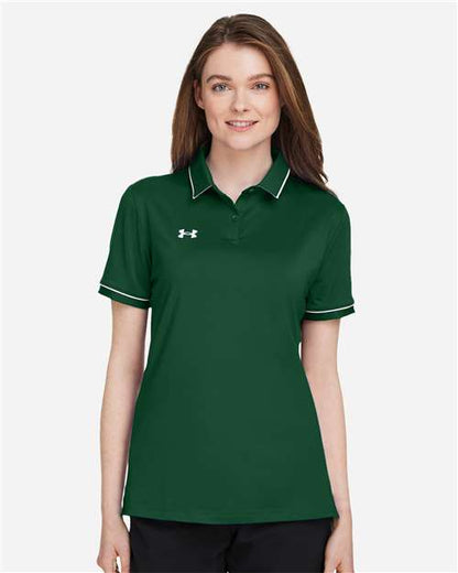 Under Armour Women's Tipped Teams Performance Polo