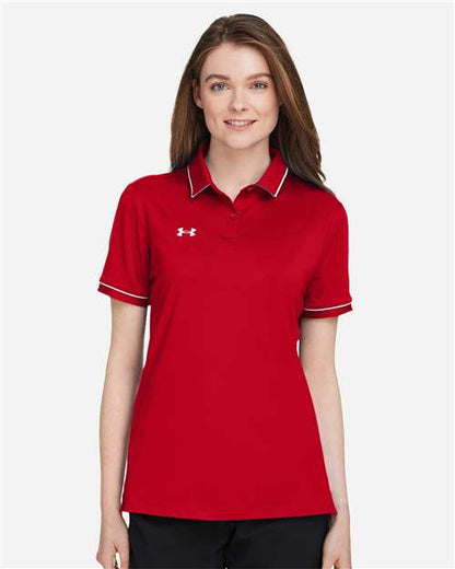 Under Armour Women's Tipped Teams Performance Polo