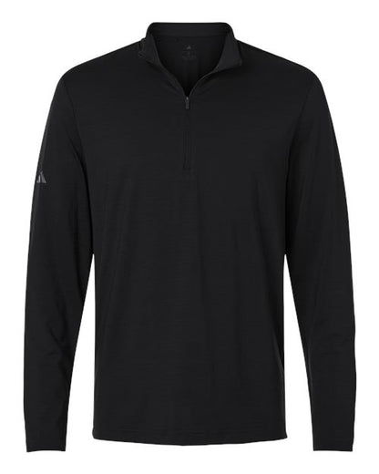 Men's Textured Stripe Quarter-Zip Pullover