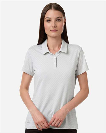 Adidas Women's 4-Way Stretch Printed Polo
