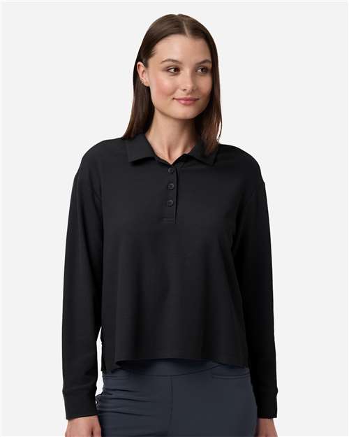 Adidas Women's Beyond Long Sleeve Loose Polo