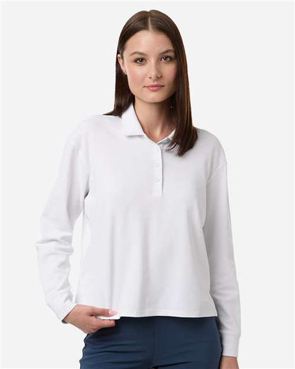 Adidas Women's Beyond Long Sleeve Loose Polo