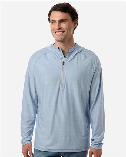 HUK Men's Atoll Half-Zip Hooded Pullover