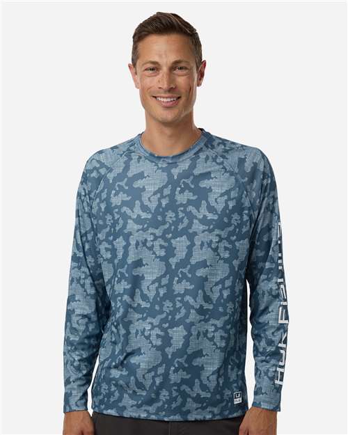 HUK Men's Lopro Running Lakes Long Sleeve T-Shirt