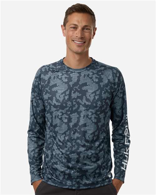 HUK Men's Lopro Running Lakes Long Sleeve T-Shirt