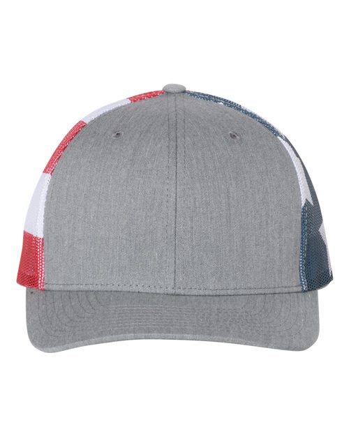 Richardson Printed Mesh Trucker Cap