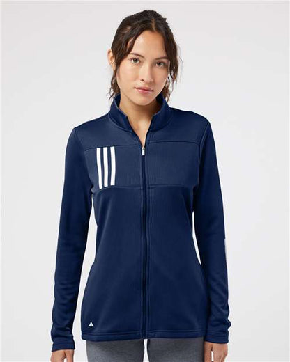 Women's 3-Stripe Double Knit Full-Zip