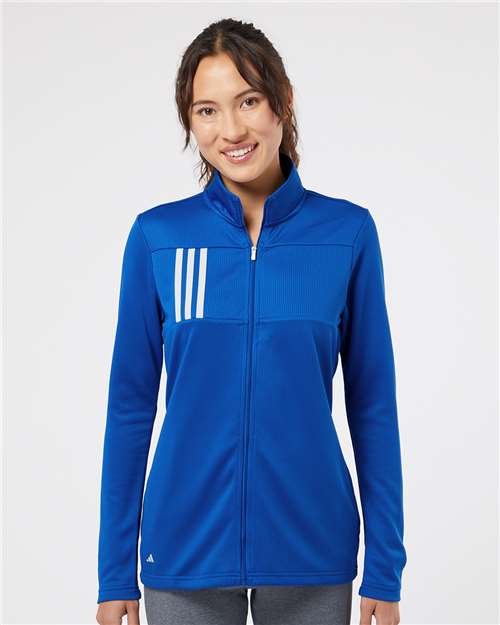 Women's 3-Stripe Double Knit Full-Zip