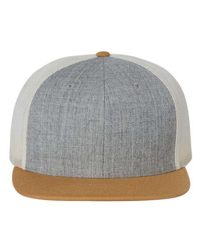 Richardson Wool Blend Flat Bill Trucker Cap