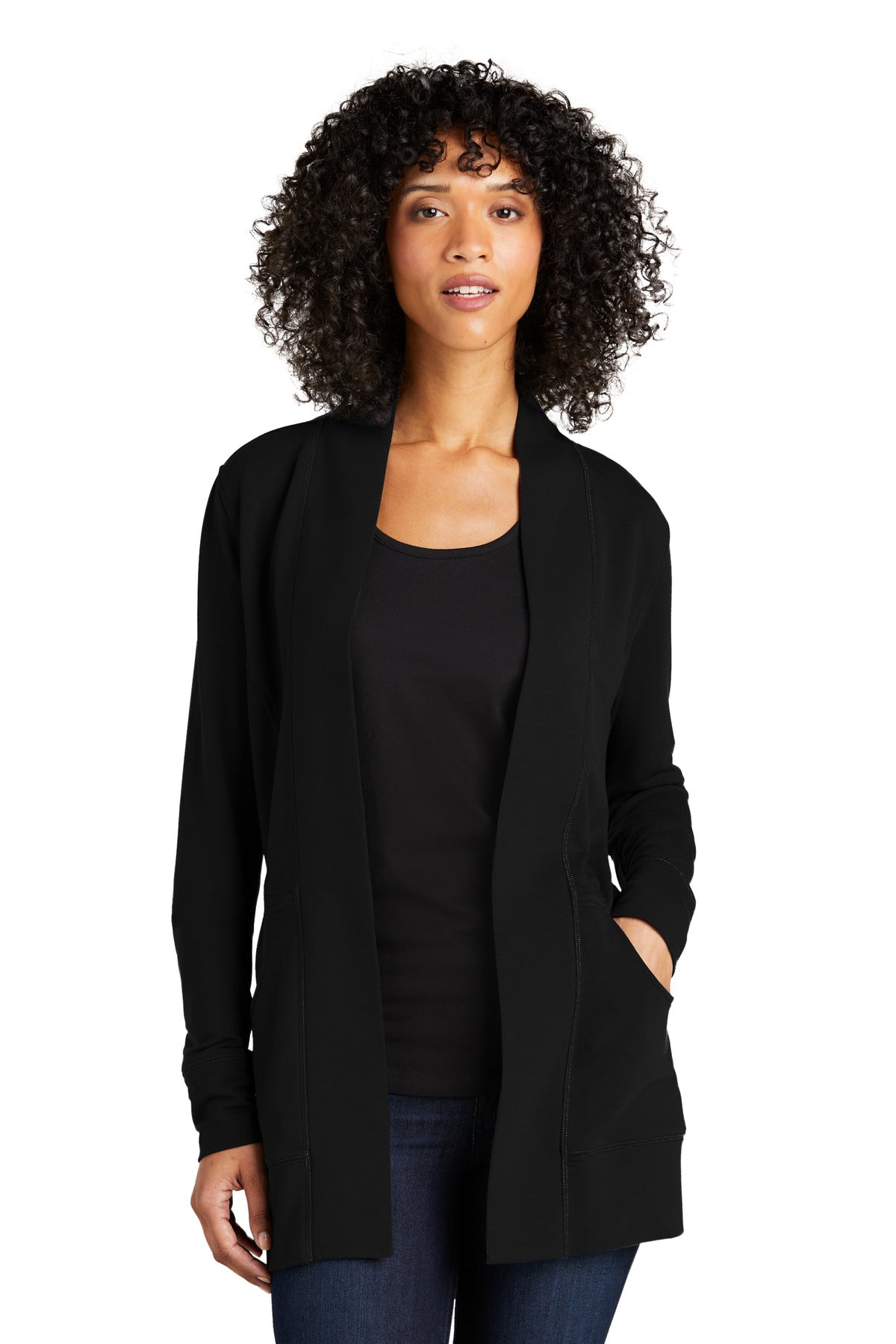 Port Authority ®;  Women's Microterry Cardigan LK825
