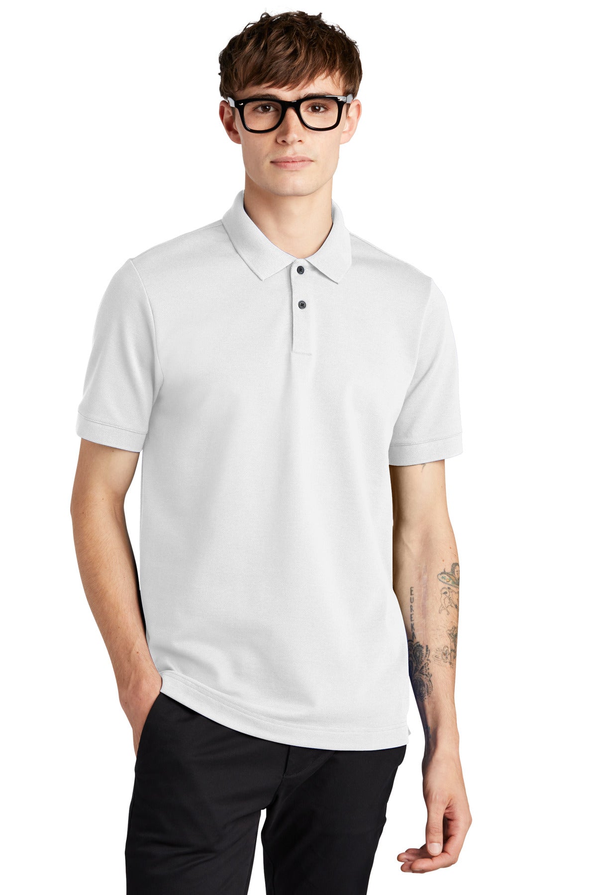 Mercer+Mettle ®  Stretch Heavyweight Pique Polo MM1000